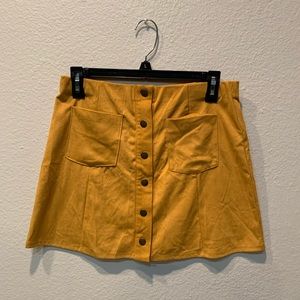 Yellow skirt